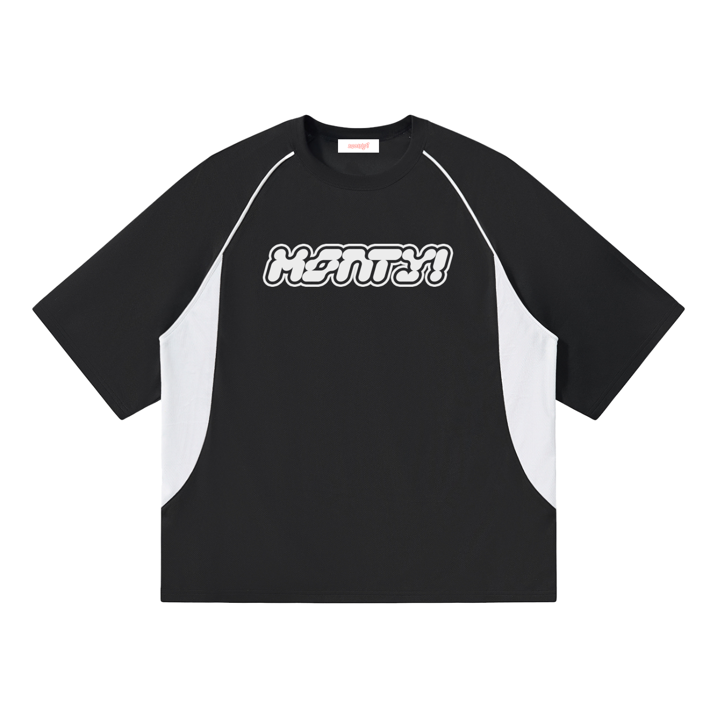 The Roster Raglan — Black