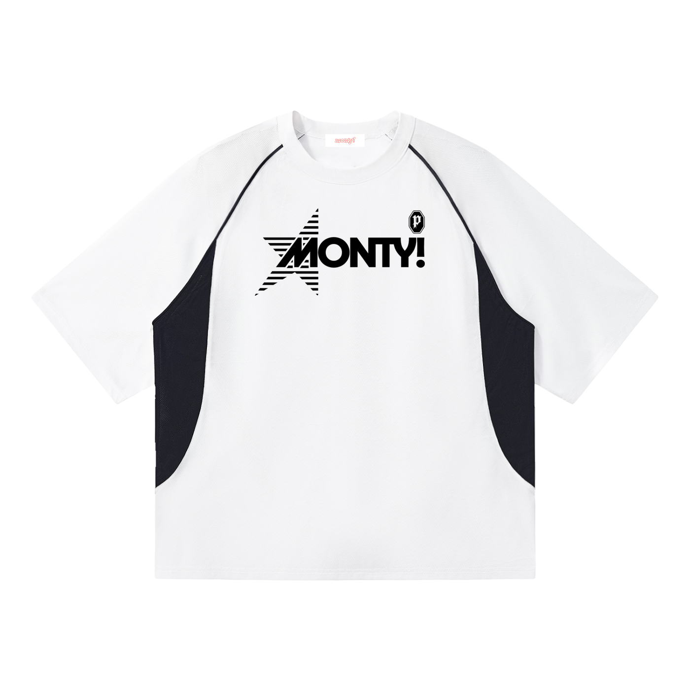 The Roster Raglan — White