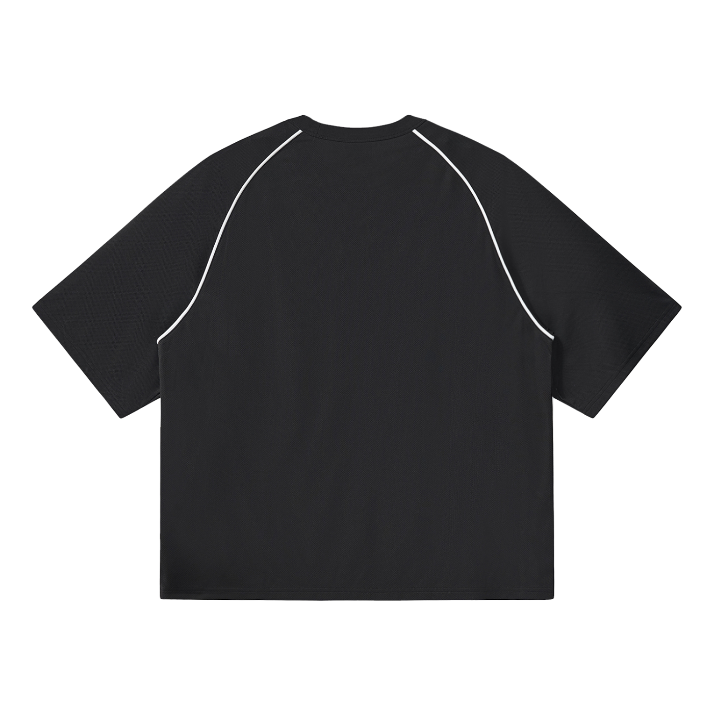 The Roster Raglan — Black